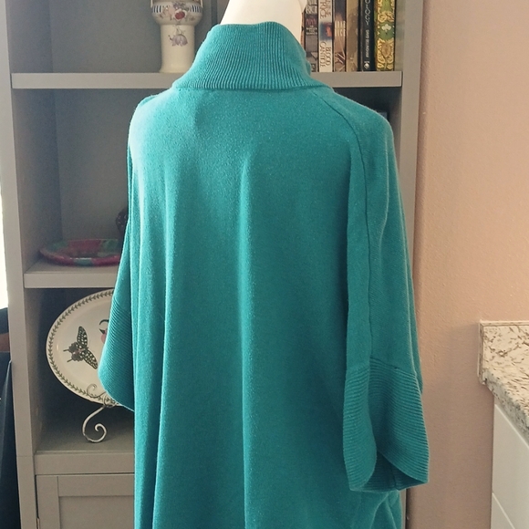 White House Black Market women's sweater shawl jacket size S/M - Picture 9 of 12